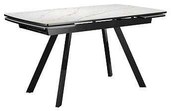 Обеденный стол со столешницей из керамогранита - раздвижной прямоугольный